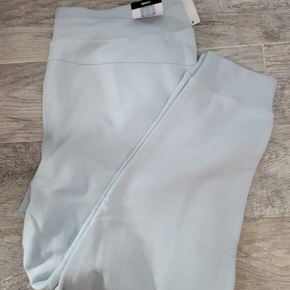 DKNY Light Blue Track Pants - Picture 6 of 8